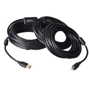 30FT кабель принтера USB активный повторитель USB 2.0 A B